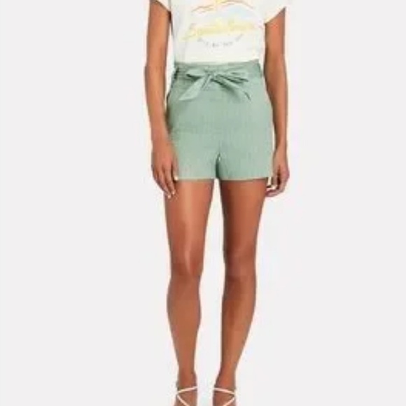 Veronica Beard Borneo linen blend shorts - Picture 2 of 10